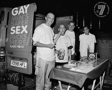 GayFest 2001: Lesbian and Gay Foundation outreach team