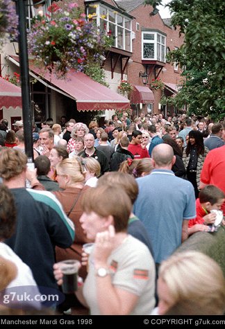 Outside the New Union pub