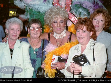 Girls night out - Manchester Mardi Gras 1998